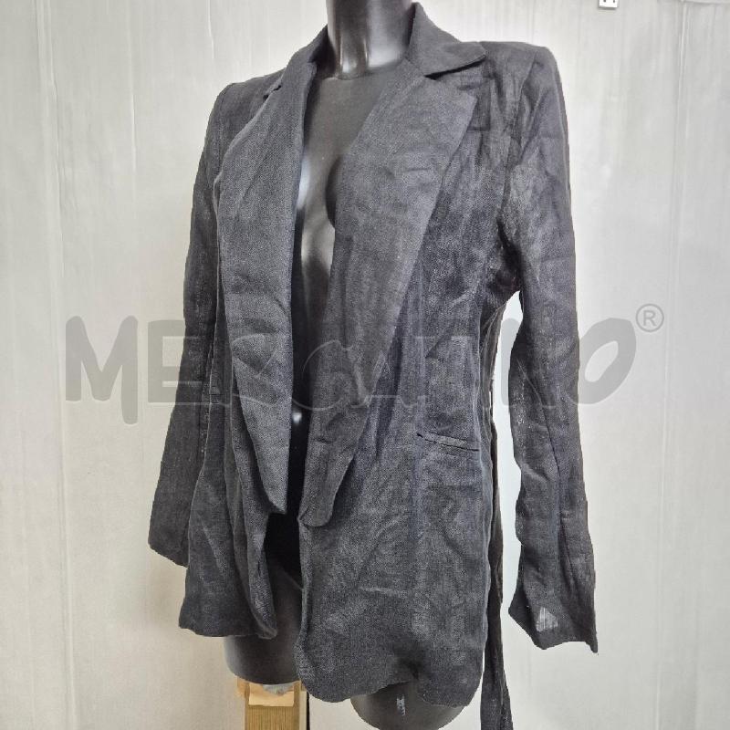 BLAZER DONNA PSLOVE NERO + CINTURA | Mercatino dell'Usato Cervia 3