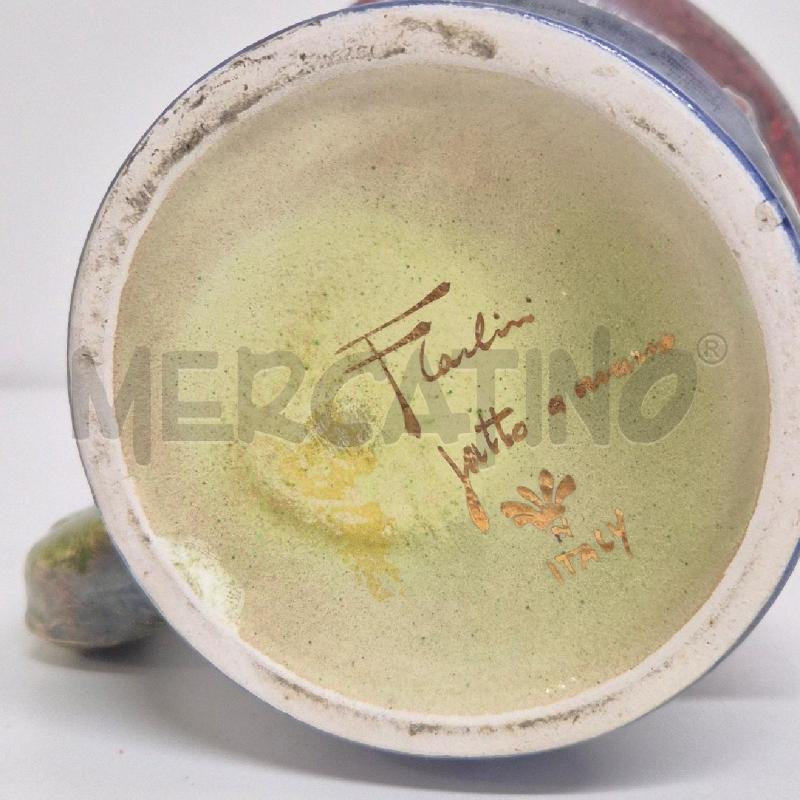 BOCCALE BIRRA F CARLINI UOMO BARBUTO BASE BLU | Mercatino dell'Usato Cervia 5