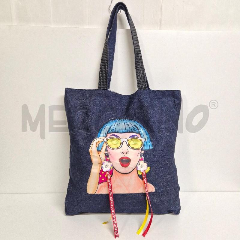 BORSA DONNA ARTIGIANALE JEANS DONNA MARY | Mercatino dell'Usato Cervia 1