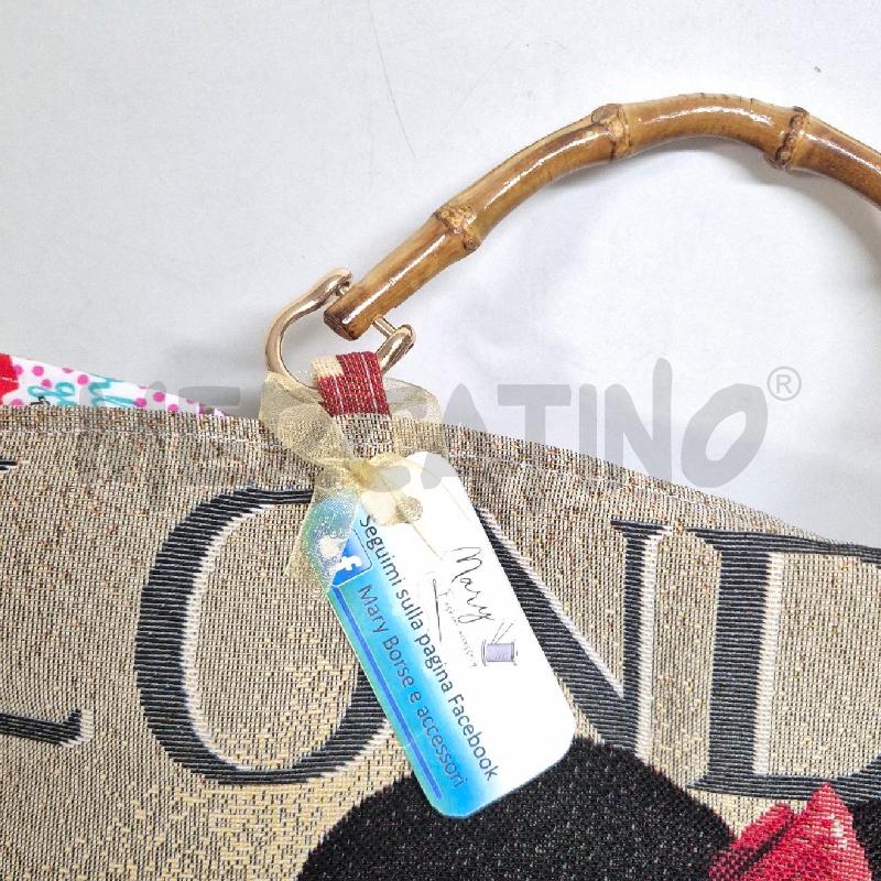 BORSA DONNA ARTIGIANALE LONDON MARY | Mercatino dell'Usato Cervia 2