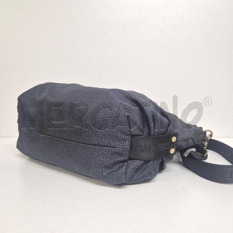 BORSA DONNA A MANO BORBONESE NERA CON TRACOLLA | Mercatino dell'Usato Cervia 4