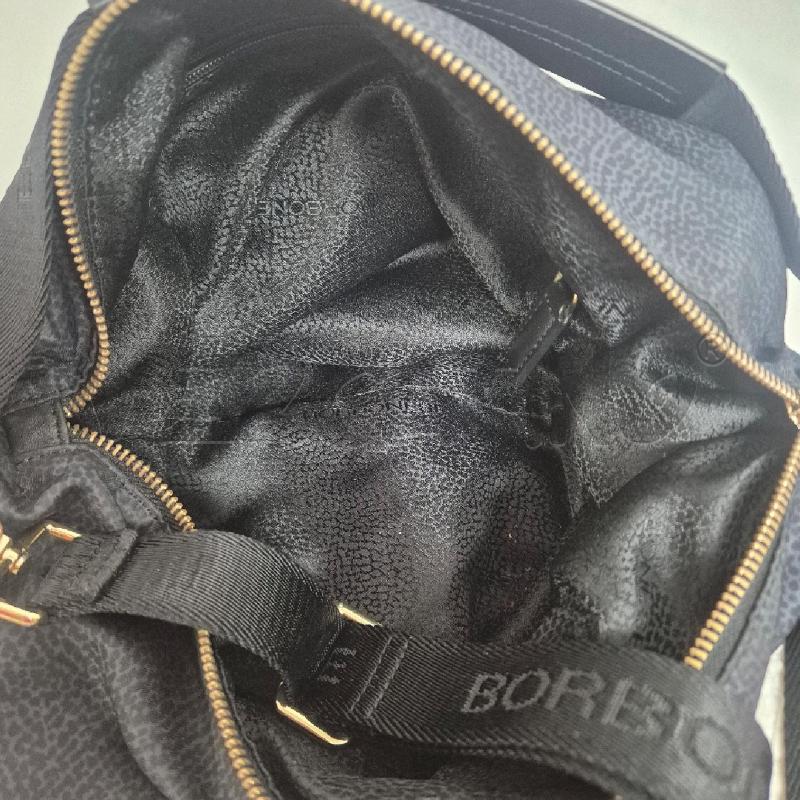 BORSA DONNA A MANO BORBONESE NERA CON TRACOLLA | Mercatino dell'Usato Cervia 5