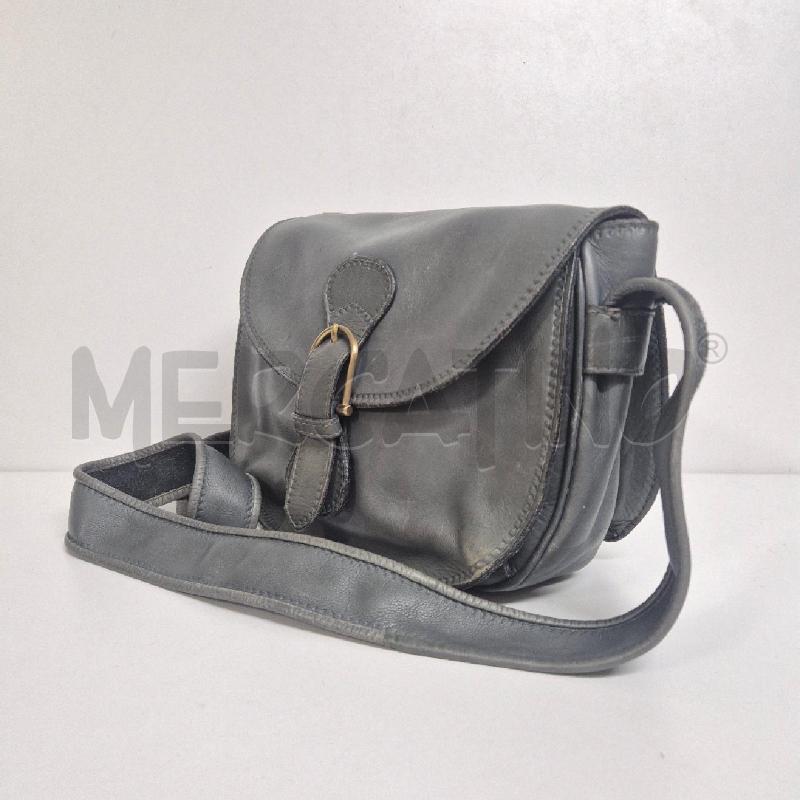 BORSA DONNA BARANTANI VINTAGE OLIVA PELLE | Mercatino dell'Usato Cervia 3