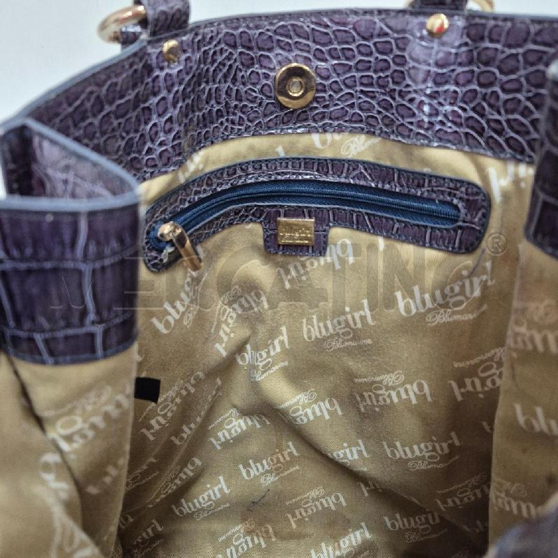 BORSA DONNA BLUGIRL VERNICE VIOLA | Mercatino dell'Usato Cervia 5