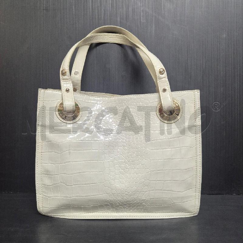 BORSA DONNA BLUMARINE BLUGIRL BIANCA VERNICE | Mercatino dell'Usato Cervia 1