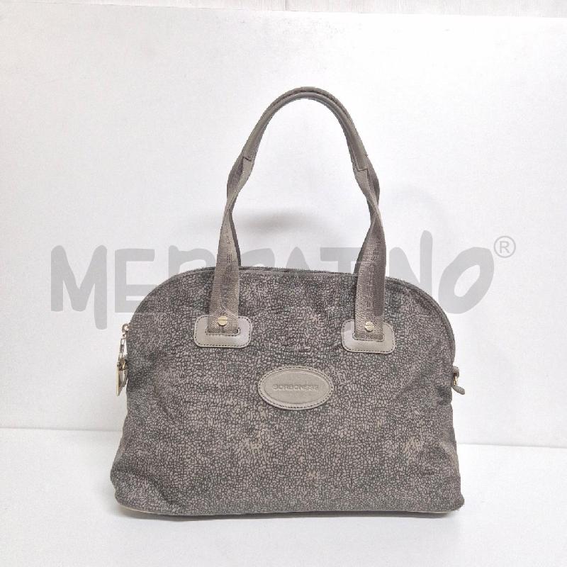 BORSA DONNA BORBONESE GRIGIA | Mercatino dell'Usato Cervia 1
