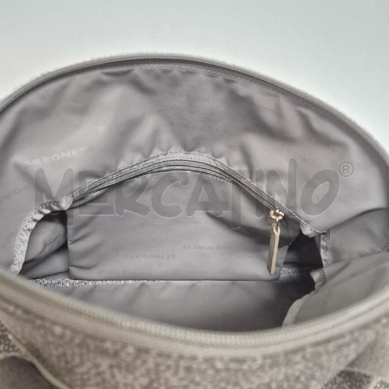 BORSA DONNA BORBONESE GRIGIA | Mercatino dell'Usato Cervia 5