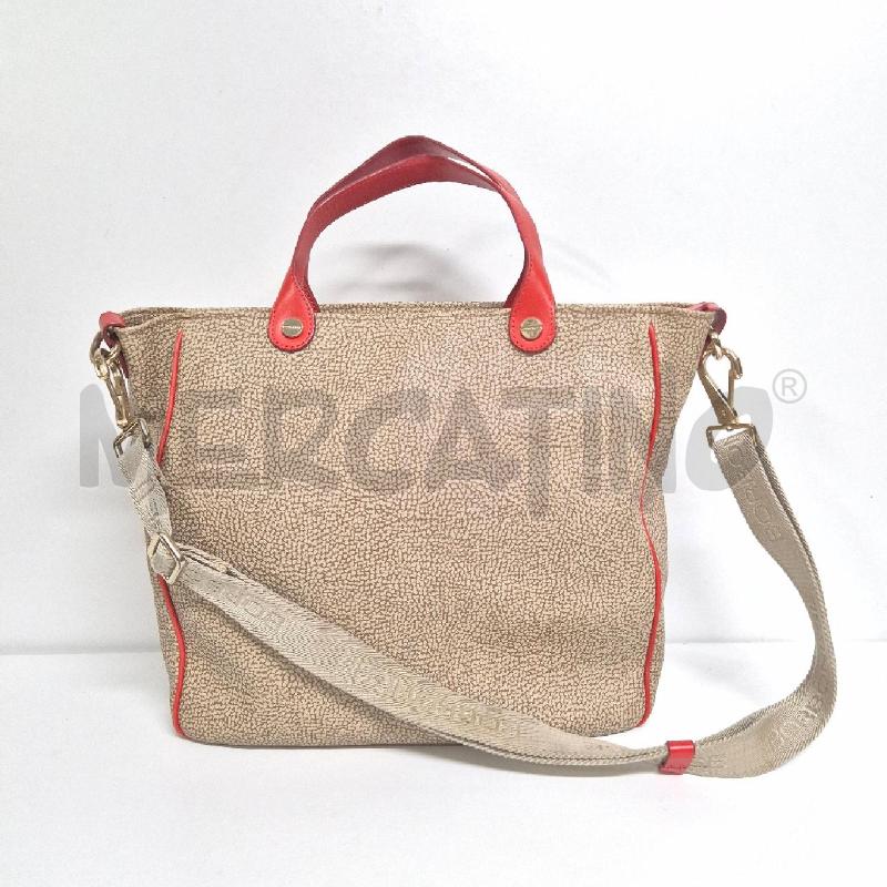 BORSA DONNA BORBONESE SAFARI ARANCIONE  | Mercatino dell'Usato Cervia 1