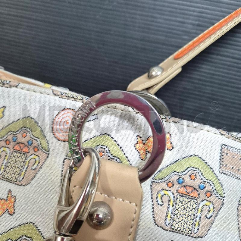 BORSA DONNA BRACCIALINI PANNA CUPCAKE STOFFA CON TRACOLLA | Mercatino dell'Usato Cervia 3