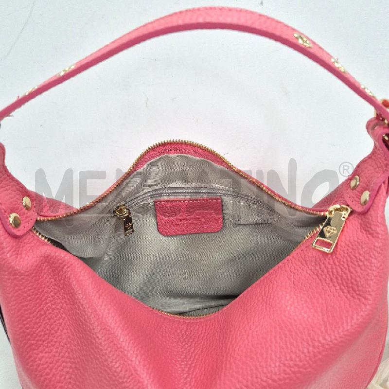 BORSA DONNA CALEIDOS PELLE ROSA | Mercatino dell'Usato Cervia 5