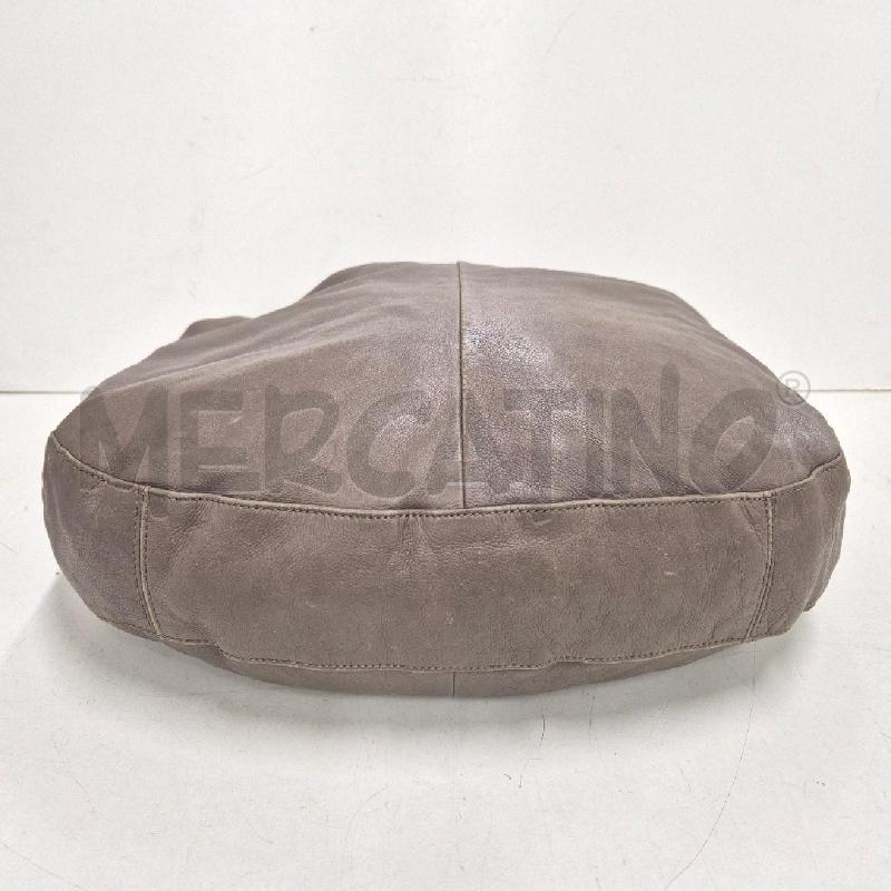 BORSA DONNA CHIARINI GRIGIA PELLE | Mercatino dell'Usato Cervia 4