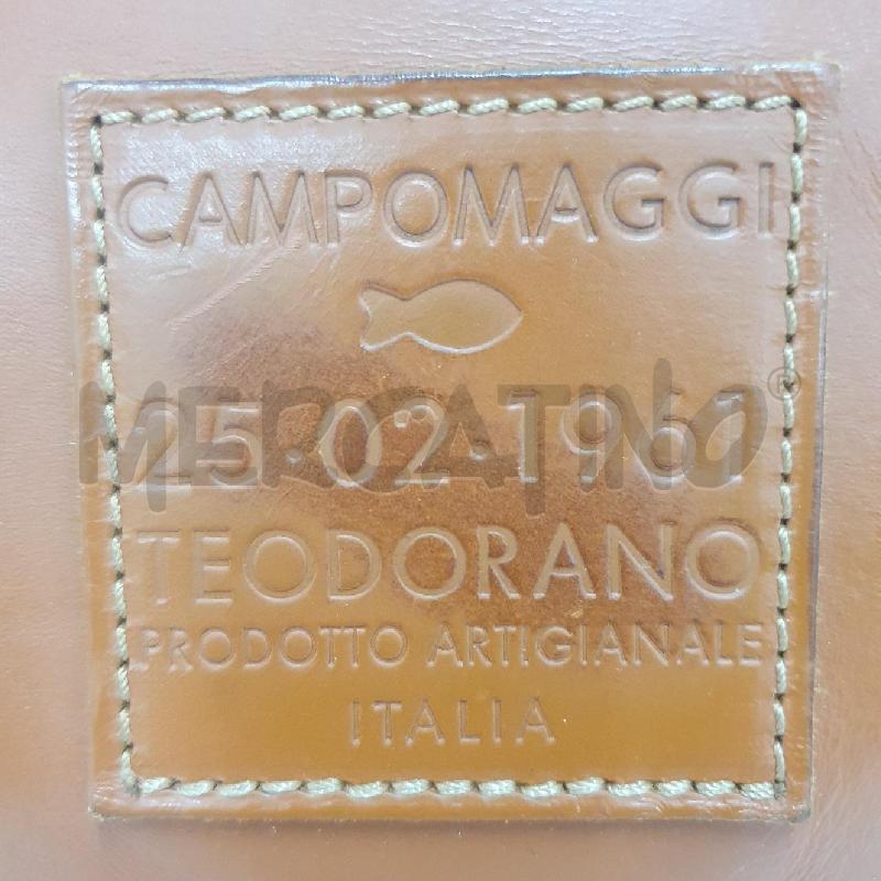 BORSA DONNA CUOIO BORCHIE CAMPOMAGGI  | Mercatino dell'Usato Cervia 2