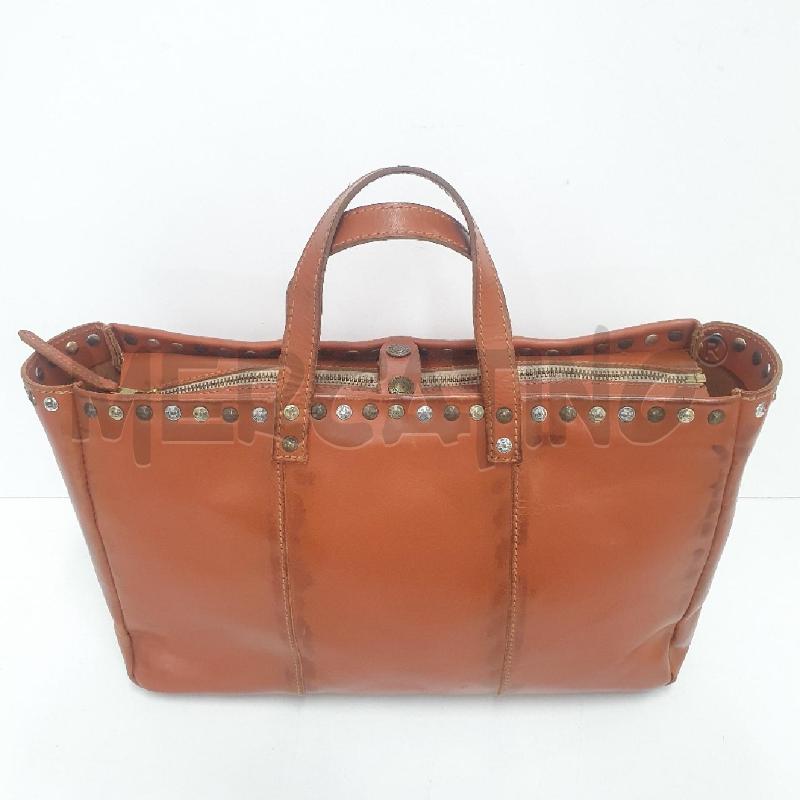 BORSA DONNA CUOIO BORCHIE CAMPOMAGGI  | Mercatino dell'Usato Cervia 3