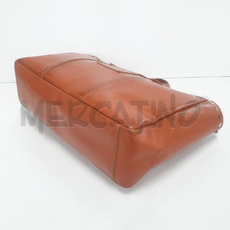 BORSA DONNA CUOIO BORCHIE CAMPOMAGGI  | Mercatino dell'Usato Cervia 4