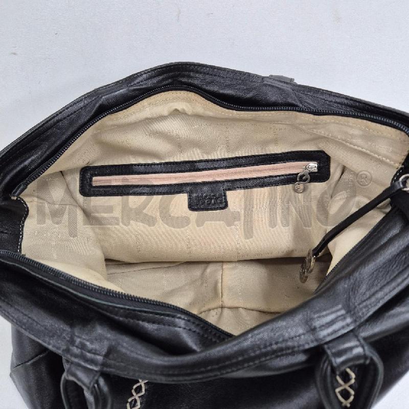 BORSA DONNA ESCADA SPORT NERA IMPUNTURE BIANCHE | Mercatino dell'Usato Cervia 5