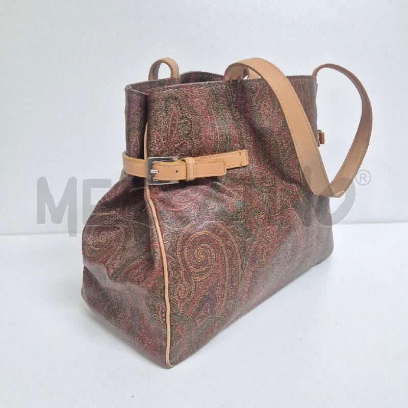 BORSA DONNA ETRO FANTASIA MARRONE | Mercatino dell'Usato Cervia 3