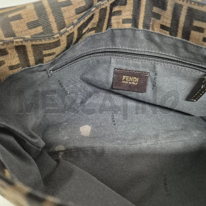 BORSA DONNA FENDI MIA ZUCCA VERNICE TABACCO  | Mercatino dell'Usato Cervia 4