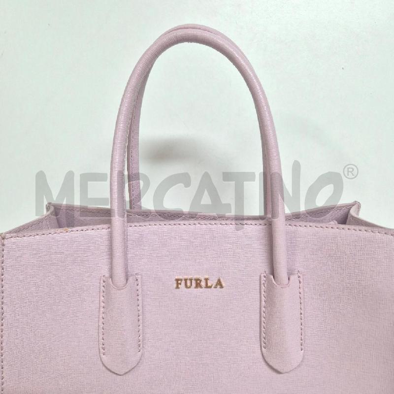 BORSA DONNA FURLA LILLA CON TRACOLLA | Mercatino dell'Usato Cervia 2