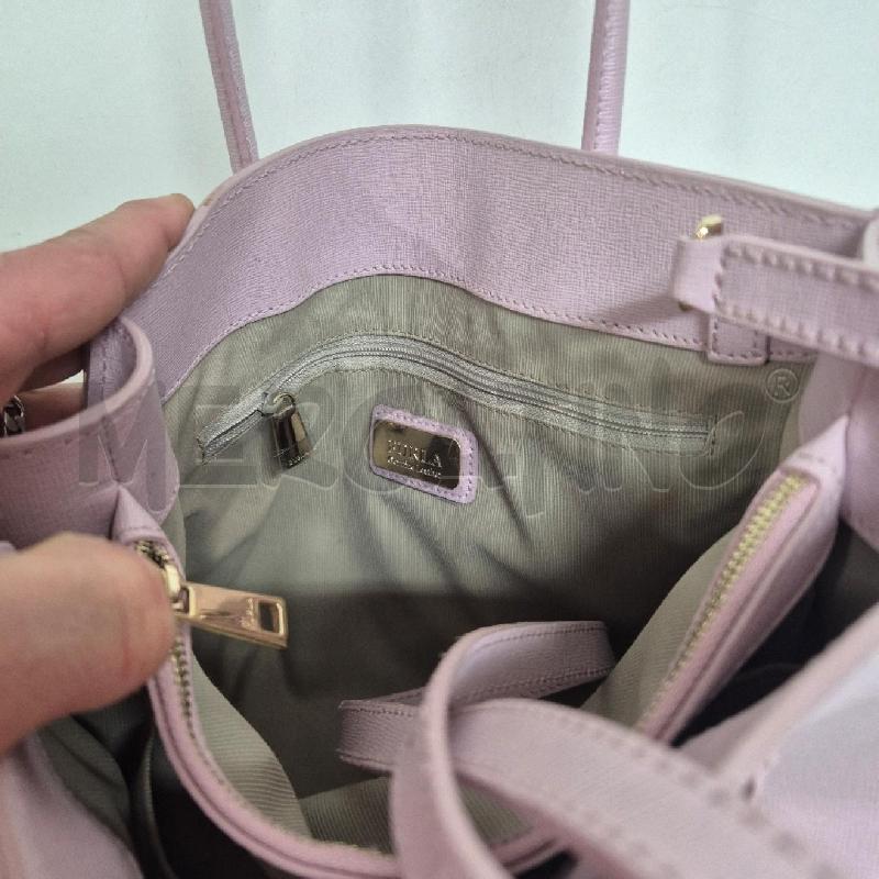 BORSA DONNA FURLA LILLA CON TRACOLLA | Mercatino dell'Usato Cervia 4