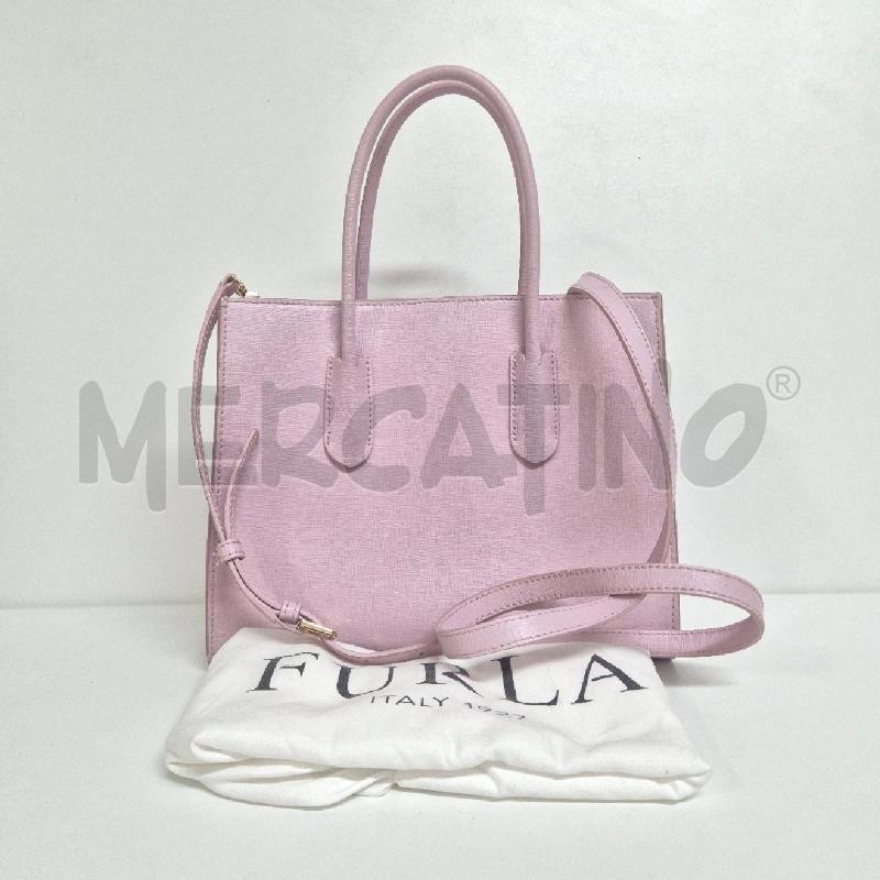 BORSA DONNA FURLA LILLA CON TRACOLLA | Mercatino dell'Usato Cervia 5