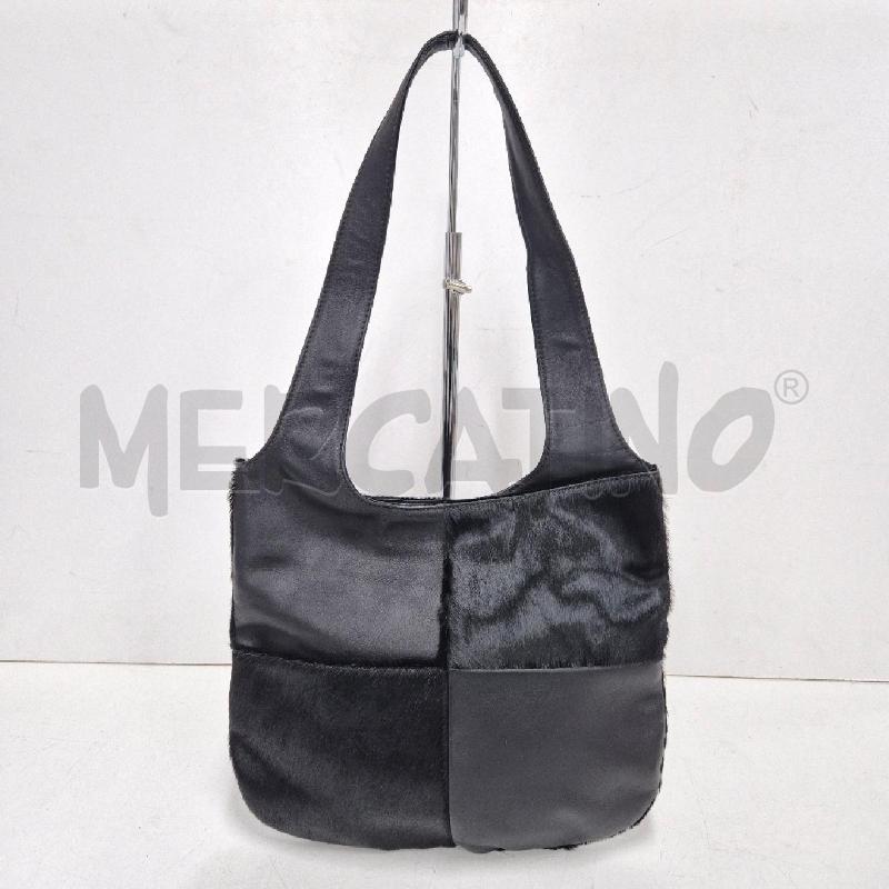 BORSA DONNA FURLA NERA CON CAVALLINO | Mercatino dell'Usato Cervia 1