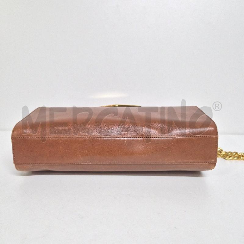 BORSA DONNA GENNY CUOIO CATENA DORATA | Mercatino dell'Usato Cervia 4