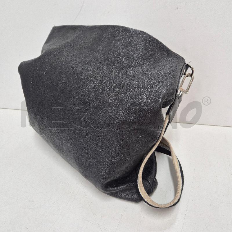BORSA DONNA GIANNI CHIARINI NERA TRACOLLA A RIGHE | Mercatino dell'Usato Cervia 3