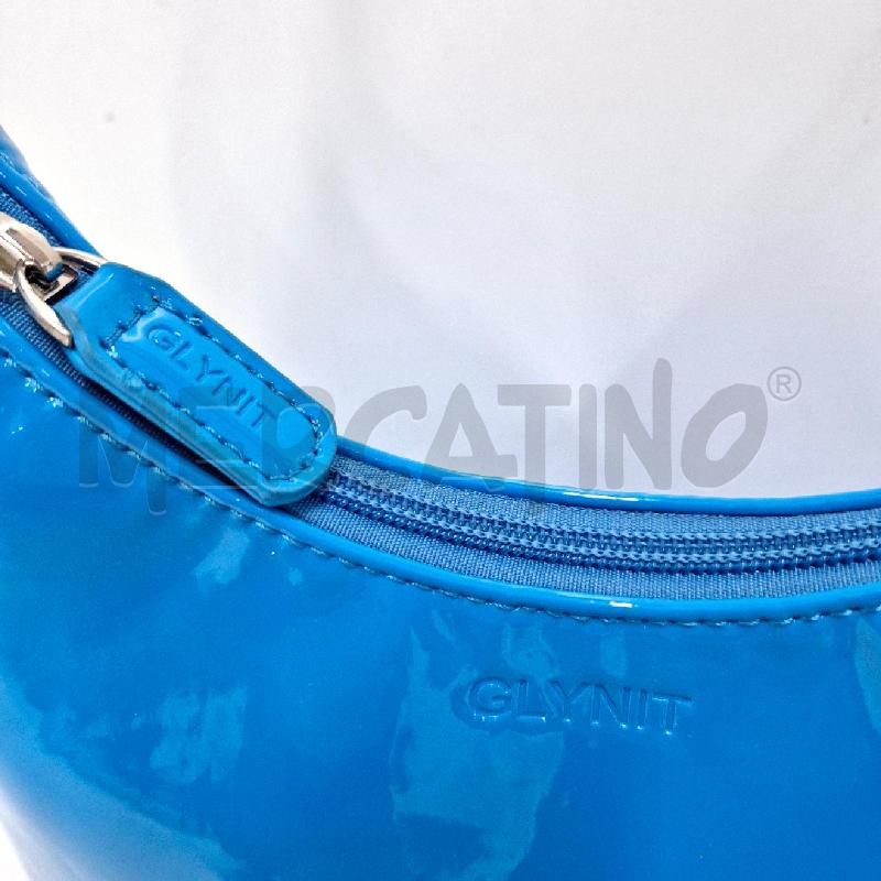 BORSA DONNA GLYNIT TURCHESE VERNICE  | Mercatino dell'Usato Cervia 2