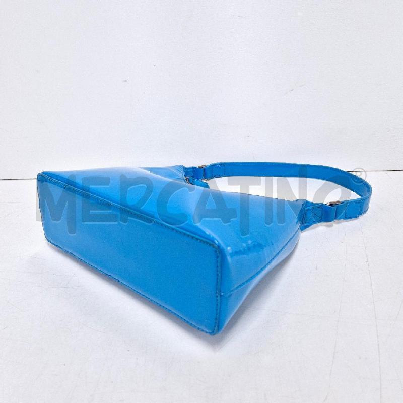BORSA DONNA GLYNIT TURCHESE VERNICE  | Mercatino dell'Usato Cervia 4