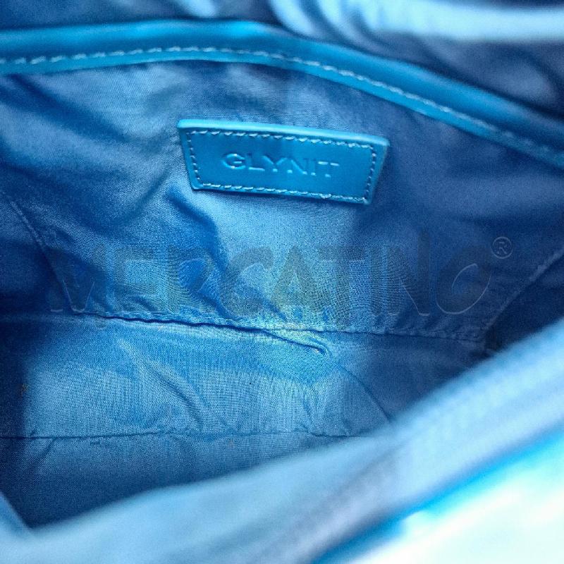 BORSA DONNA GLYNIT TURCHESE VERNICE  | Mercatino dell'Usato Cervia 5