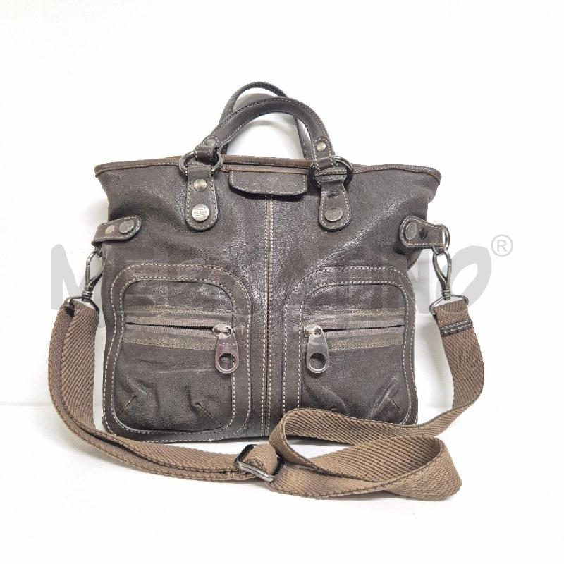 BORSA DONNA HOGAN MARRONE PELLE | Mercatino dell'Usato Cervia 1