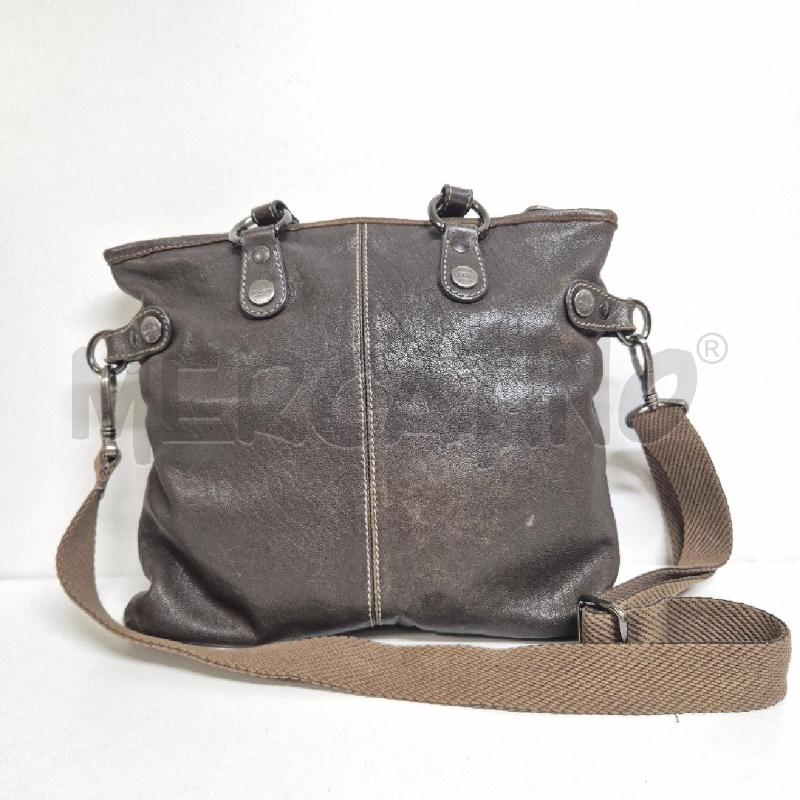 BORSA DONNA HOGAN MARRONE PELLE | Mercatino dell'Usato Cervia 3