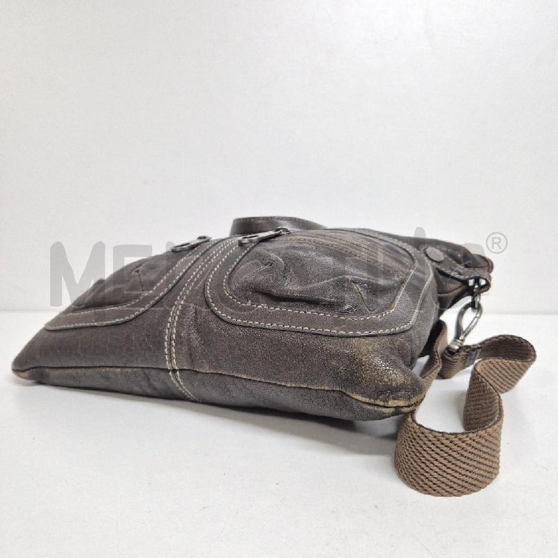 BORSA DONNA HOGAN MARRONE PELLE | Mercatino dell'Usato Cervia 4