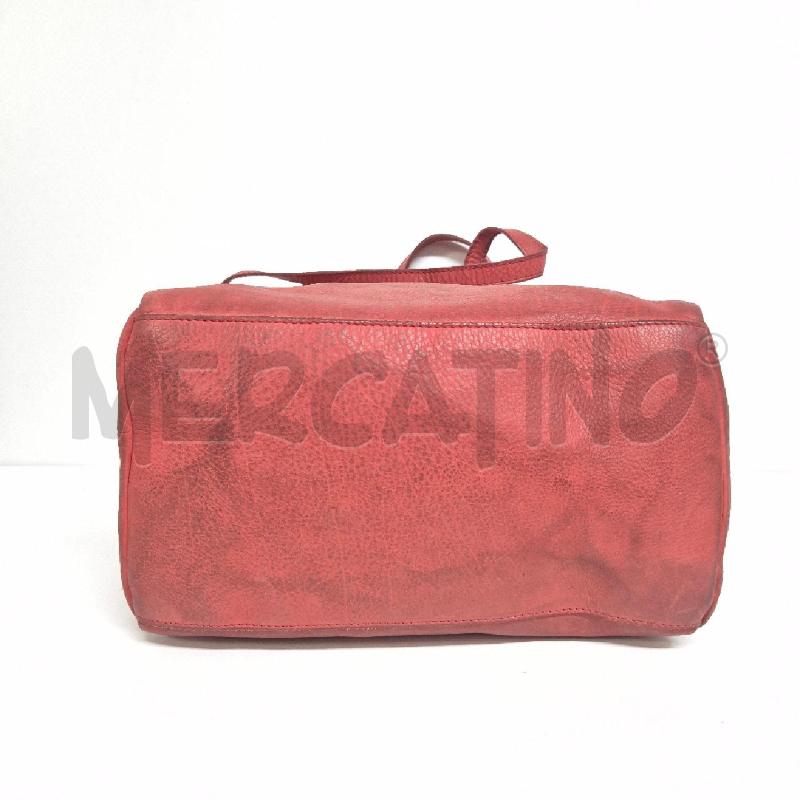 BORSA DONNA IN PELLE COLOR MATTONE  | Mercatino dell'Usato Cervia 4