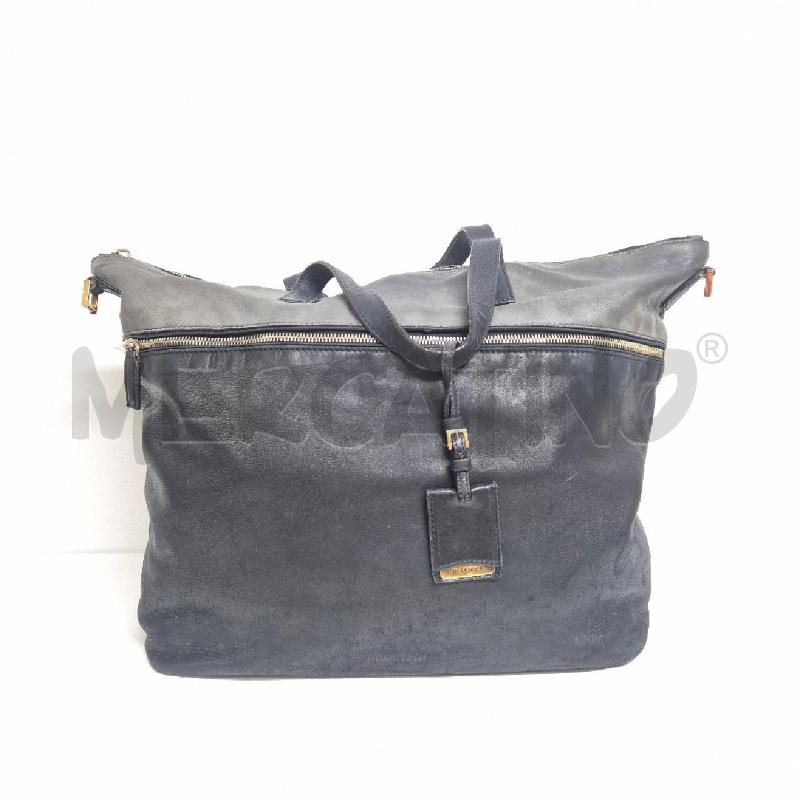 BORSA DONNA JIL SANDER GRIGIA NERA | Mercatino dell'Usato Cervia 1