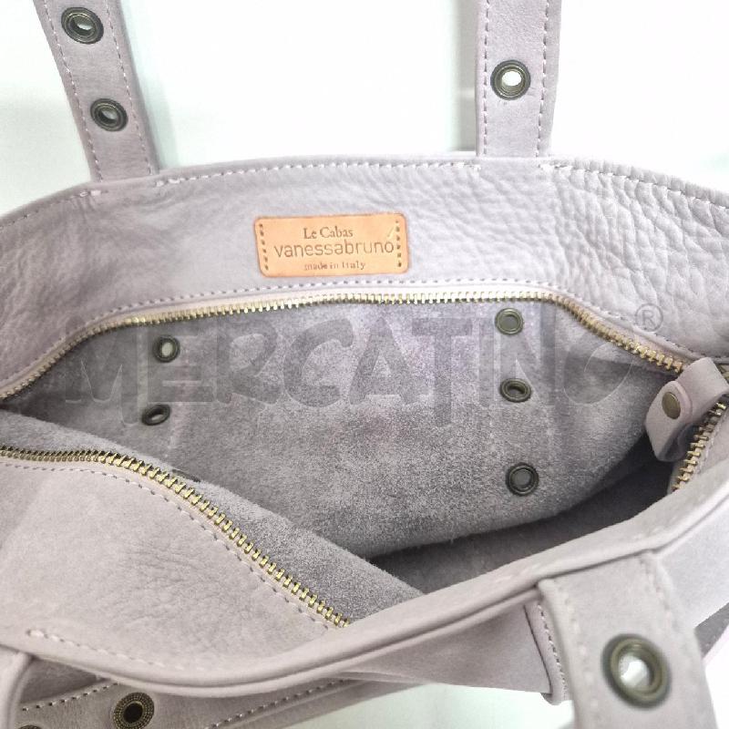 BORSA DONNA LE CABAS VANESSA BRUNO GLICINE BORCHIE | Mercatino dell'Usato Cervia 5