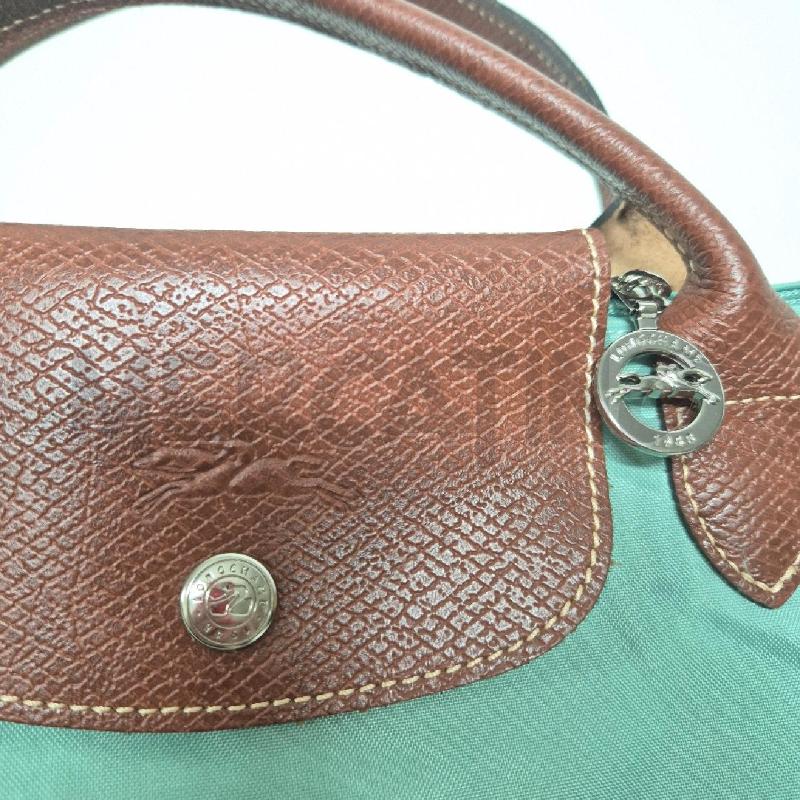 BORSA DONNA LONGCHAMP ACQUAMARINA CUORE E UCCELLINI | Mercatino dell'Usato Cervia 4