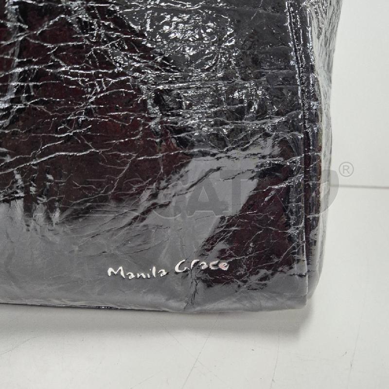 BORSA DONNA MANILA GRACE JASMINE TOTE  VERNICE NERA | Mercatino dell'Usato Cervia 3