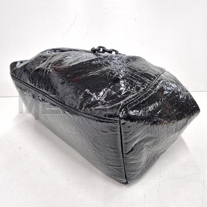 BORSA DONNA MANILA GRACE JASMINE TOTE  VERNICE NERA | Mercatino dell'Usato Cervia 4