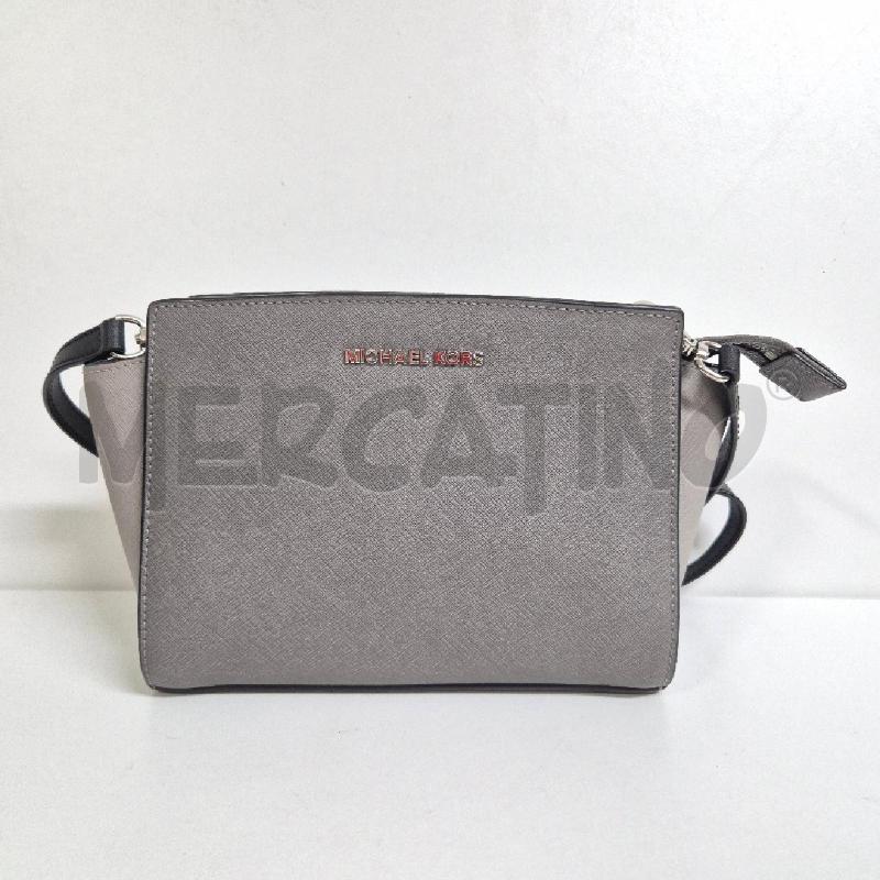 BORSA DONNA MICHAEL KORS GRIGIA | Mercatino dell'Usato Cervia 1