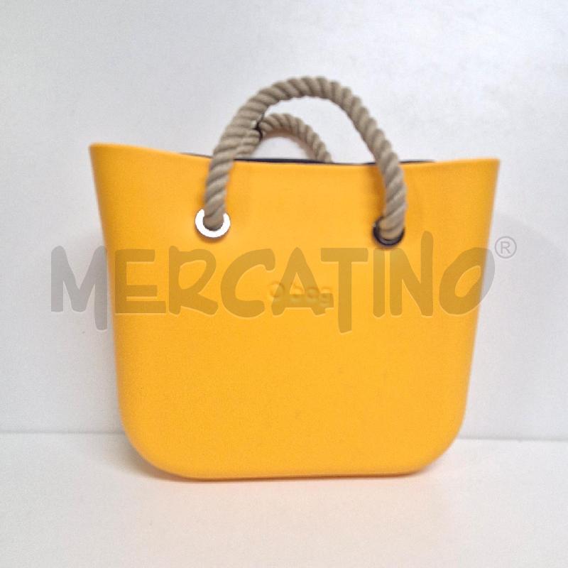BORSA DONNA OBAG GIALLA | Mercatino dell'Usato Cervia 3