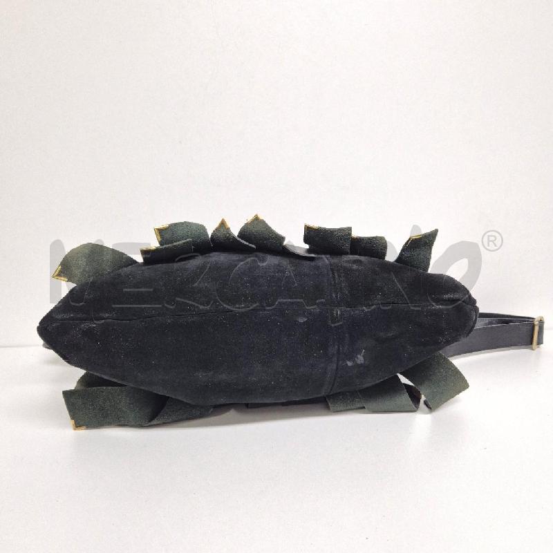 BORSA DONNA ORCIANI NERA PELLE MODIFICATA | Mercatino dell'Usato Cervia 4