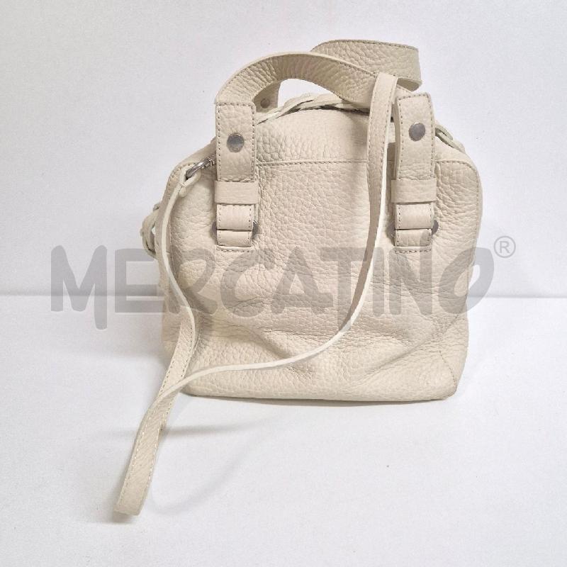 BORSA DONNA ORCIANI PANNA PELLE MARTELLATA | Mercatino dell'Usato Cervia 2
