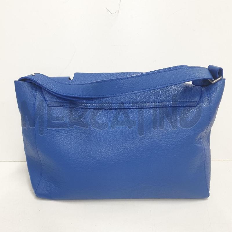 BORSA DONNA PELLE BLU ELETTRICA | Mercatino dell'Usato Cervia 2