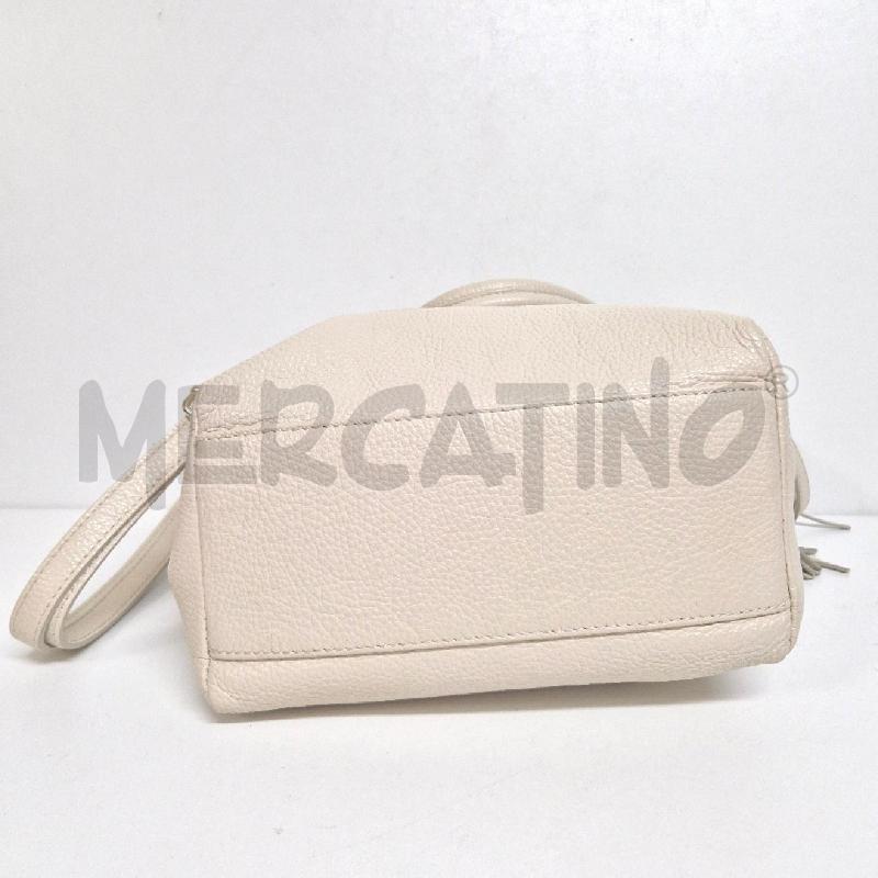 BORSA DONNA PELLE CHIARA MARTELLATA | Mercatino dell'Usato Cervia 4