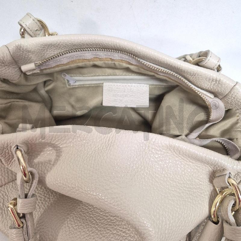 BORSA DONNA PELLE CHIARA MARTELLATA | Mercatino dell'Usato Cervia 5