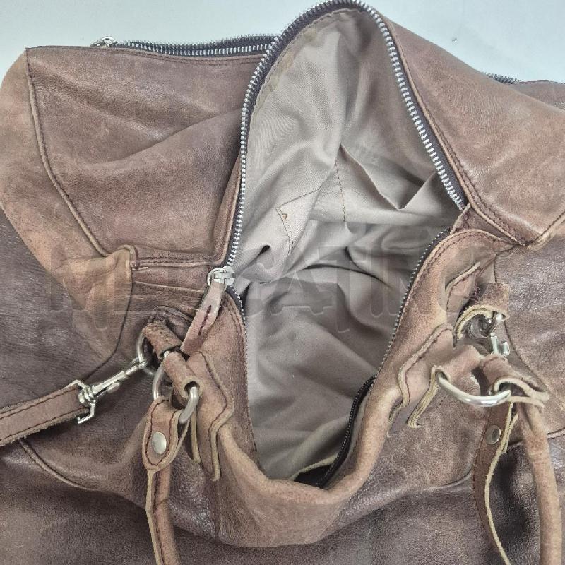 BORSA DONNA PELLE MARRONE SFUMATO | Mercatino dell'Usato Cervia 5