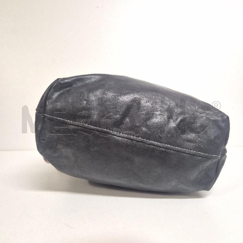 BORSA DONNA PELLE PROGETTO FEDE NERO | Mercatino dell'Usato Cervia 4