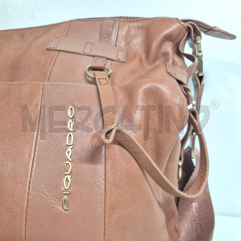 BORSA DONNA PELLE ROSA ANTICO PIQUADRO | Mercatino dell'Usato Cervia 2