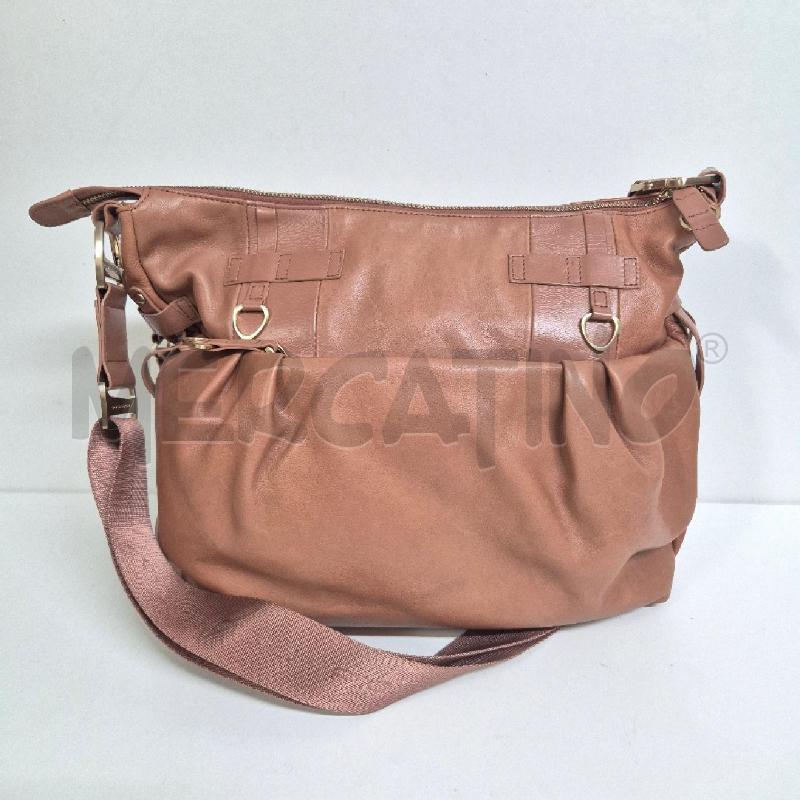BORSA DONNA PELLE ROSA ANTICO PIQUADRO | Mercatino dell'Usato Cervia 3